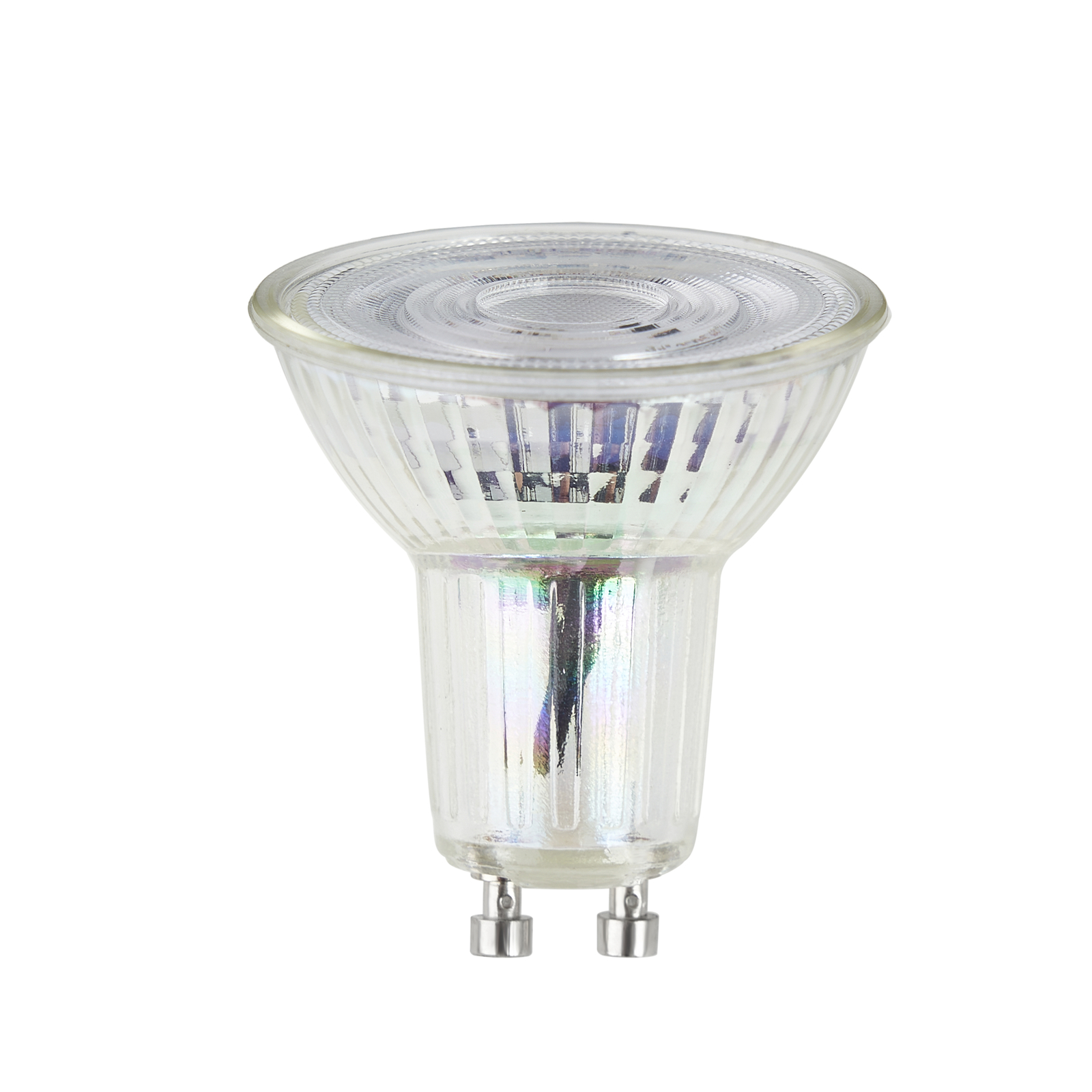 Reflector LED bulb GU10 3W 3,000 K 36° glass