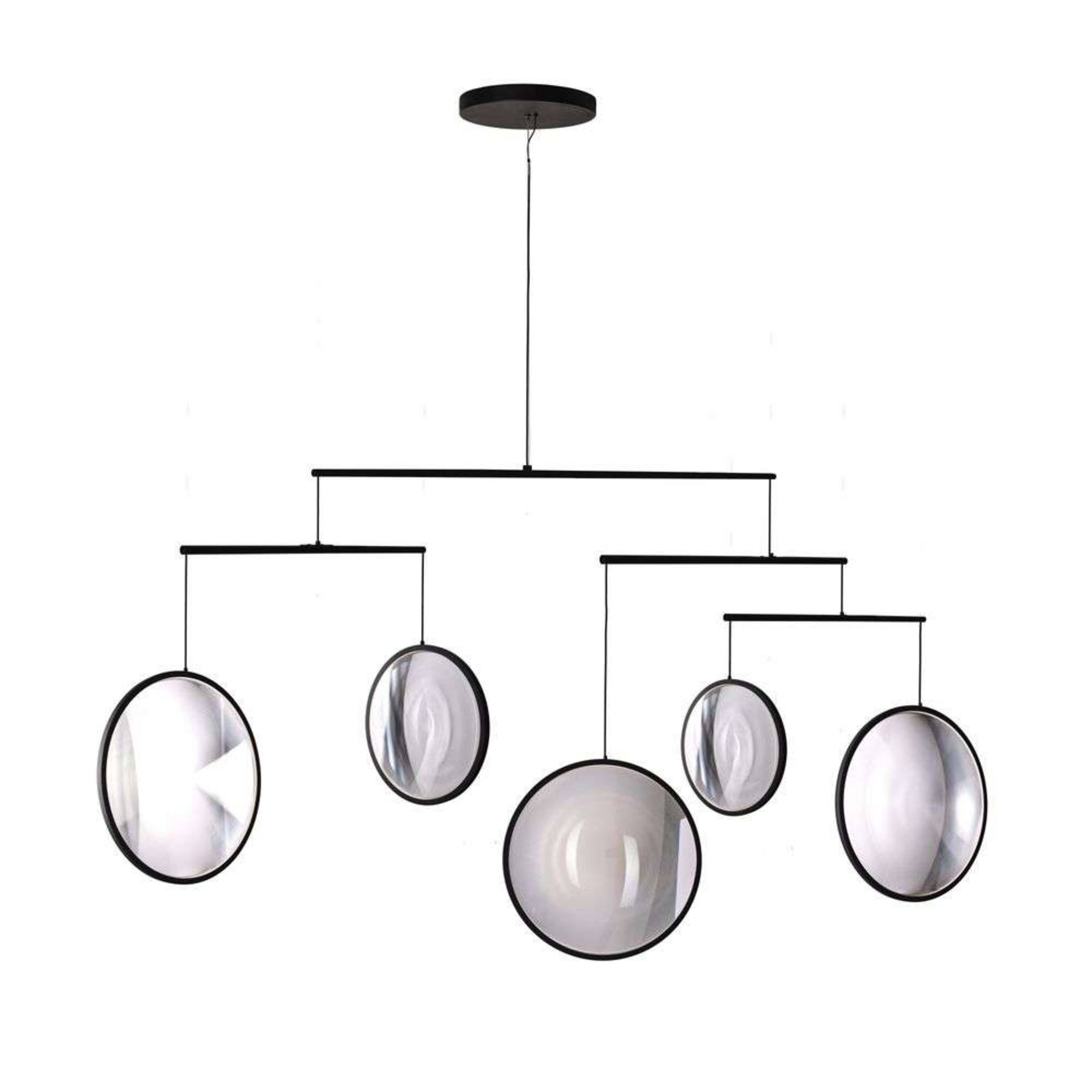 Focus 5 Závěsná Lampa Black - DCW