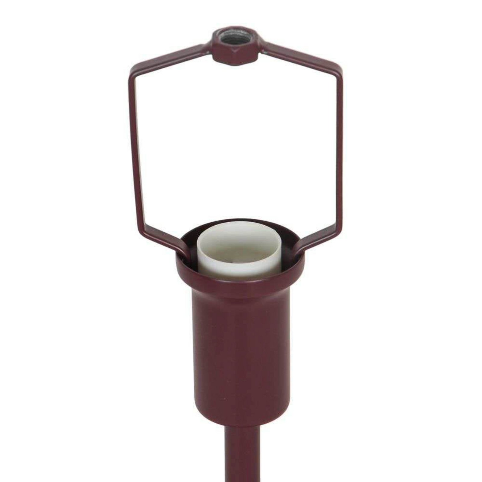 Bordlampe Ellen mini, bordeaux, høyde 25 cm, metall