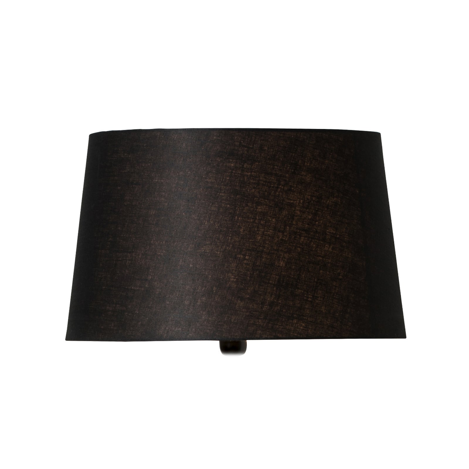 Abat-jour droit basique, noir, Ø 50 cm - Watt &amp; Veke