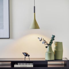 Foscarini Aplomb függő lámpa GU10 beton zöld