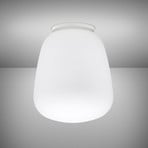 Fabbian Lumi Baka glasloftlampe, Ø 33 cm