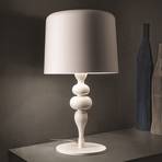 Eva TL1 M table lamp, height 53 cm matt white