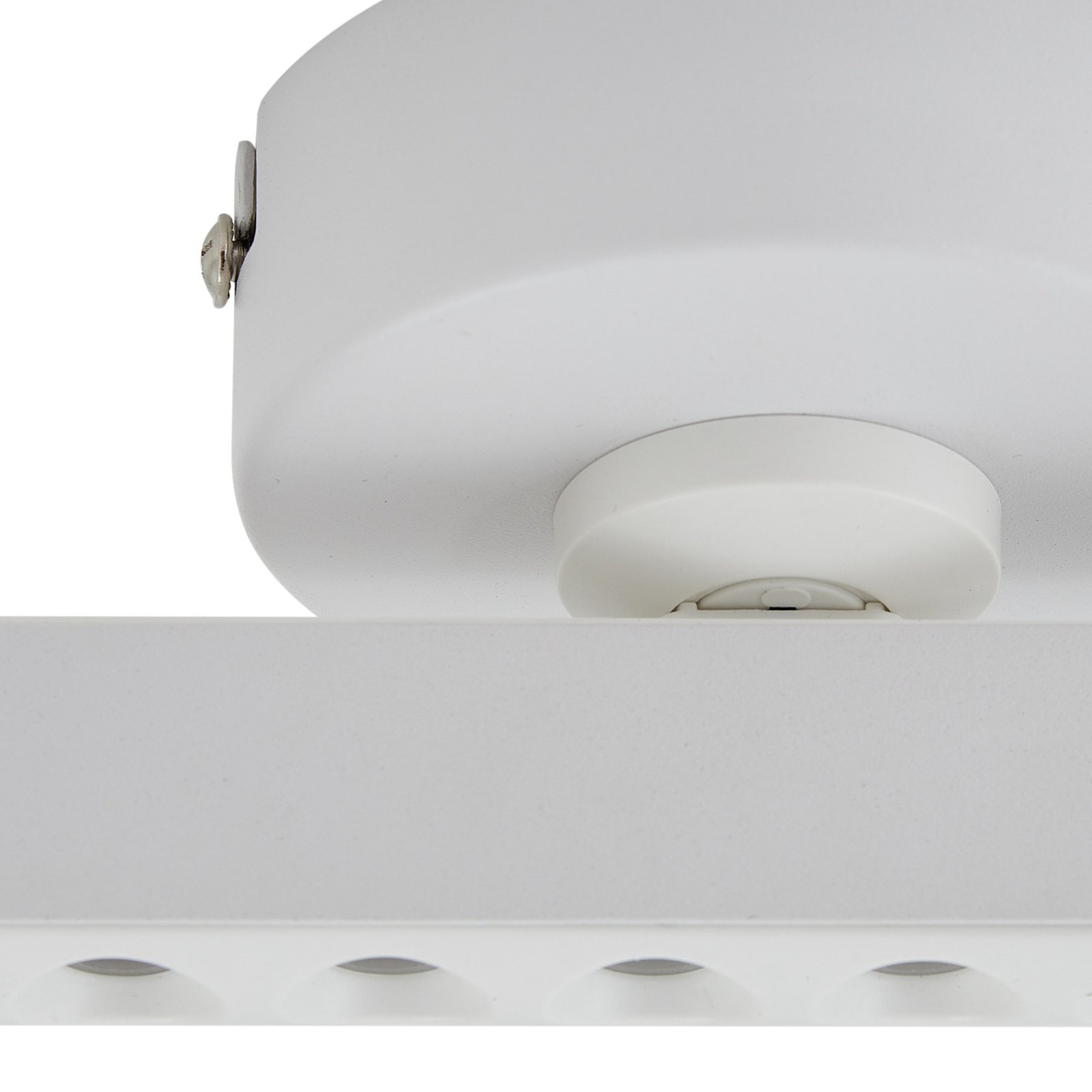 Lindby LED-spotlight Eldrin, hvit, 1 lyskilde, lyspunkter