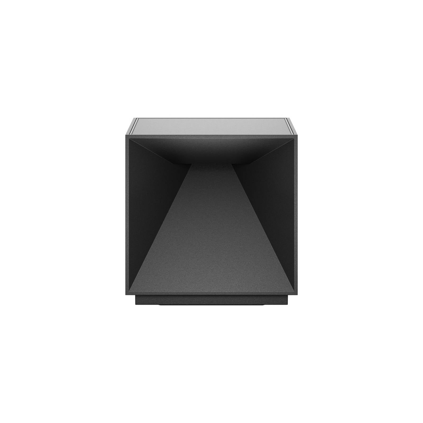 SIGOR Nutalis - Dimmbare würfelförmige LED Akku-Tischlampe Indoor & Outdoor, IP54 spritzwassergeschützt, Höhe 10 cm, aufladbar mit easy-connect puk, 9 h Leuchtdauer, nachtschwarz