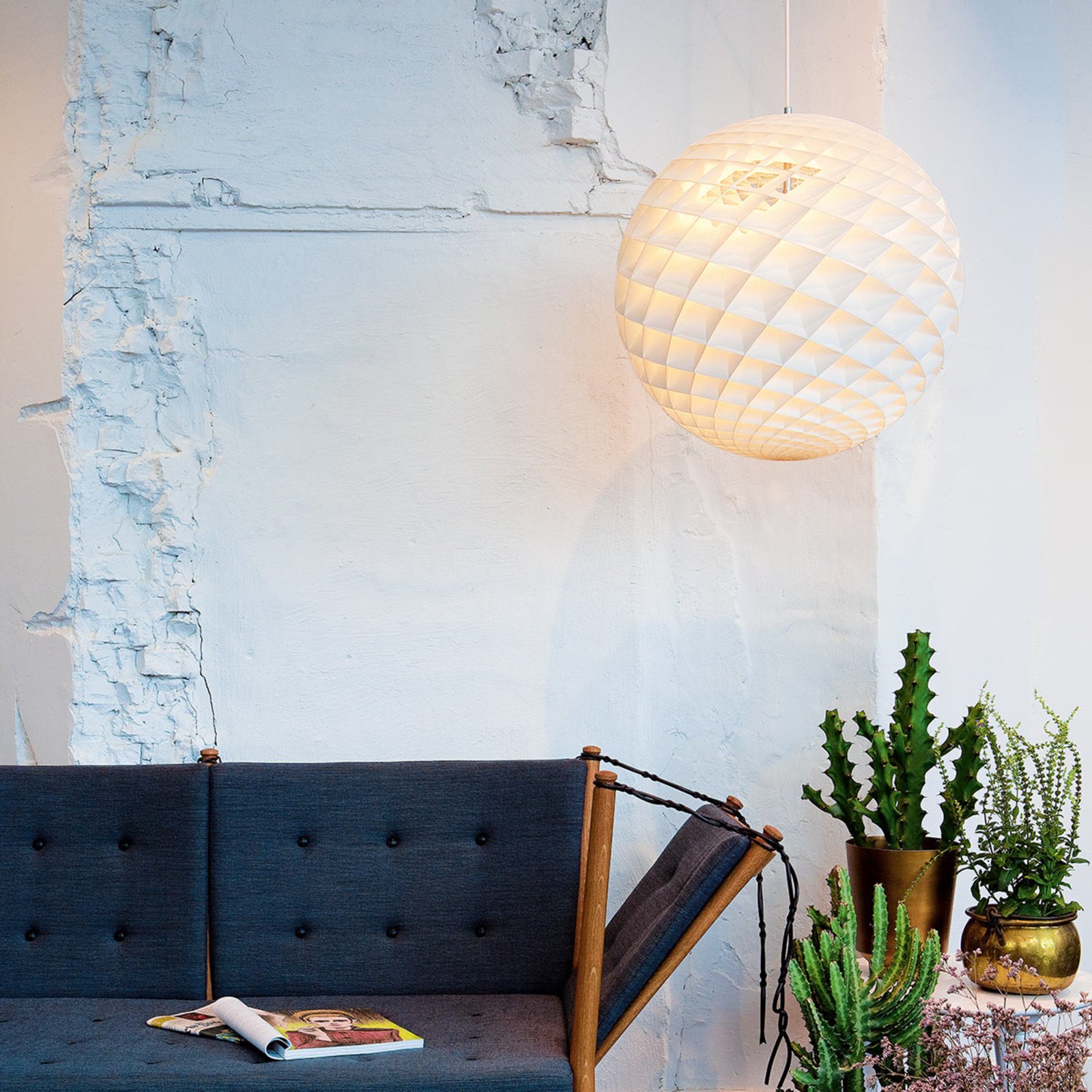 Patera 600 Závěsná Lampa White - Louis Poulsen