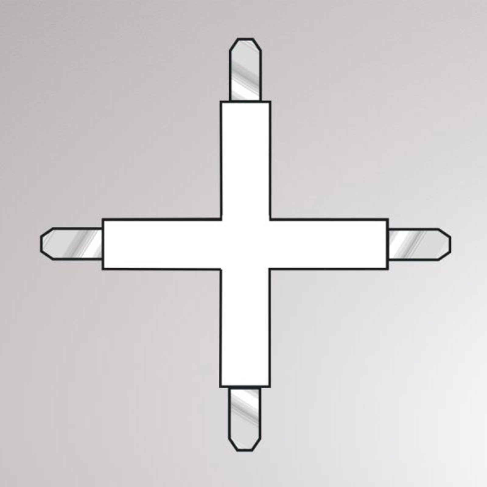 Cross connector for Volare two-circuit track