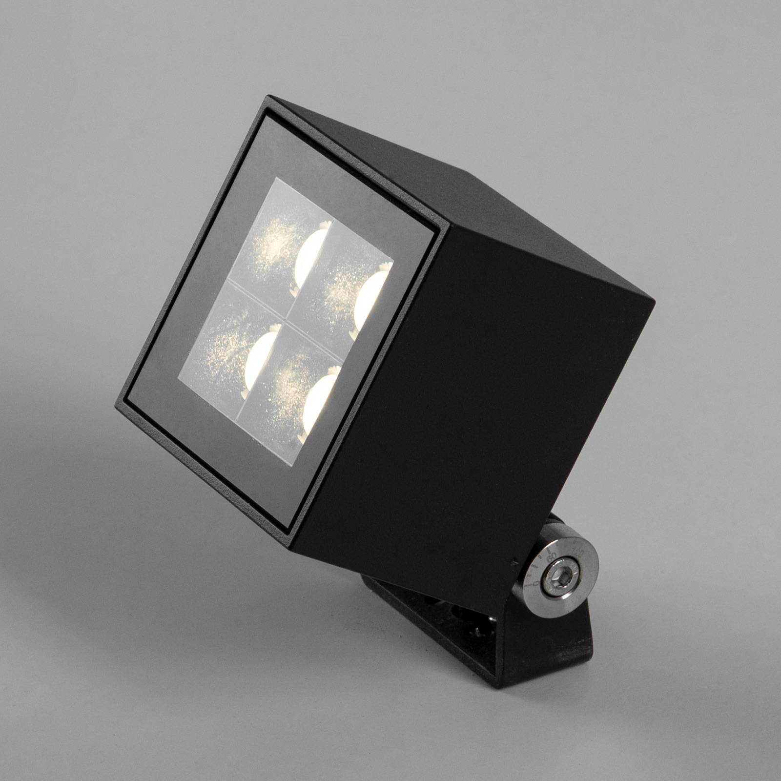 BRUMBERG Blokk utendørs LED-spot 7 x 7 cm