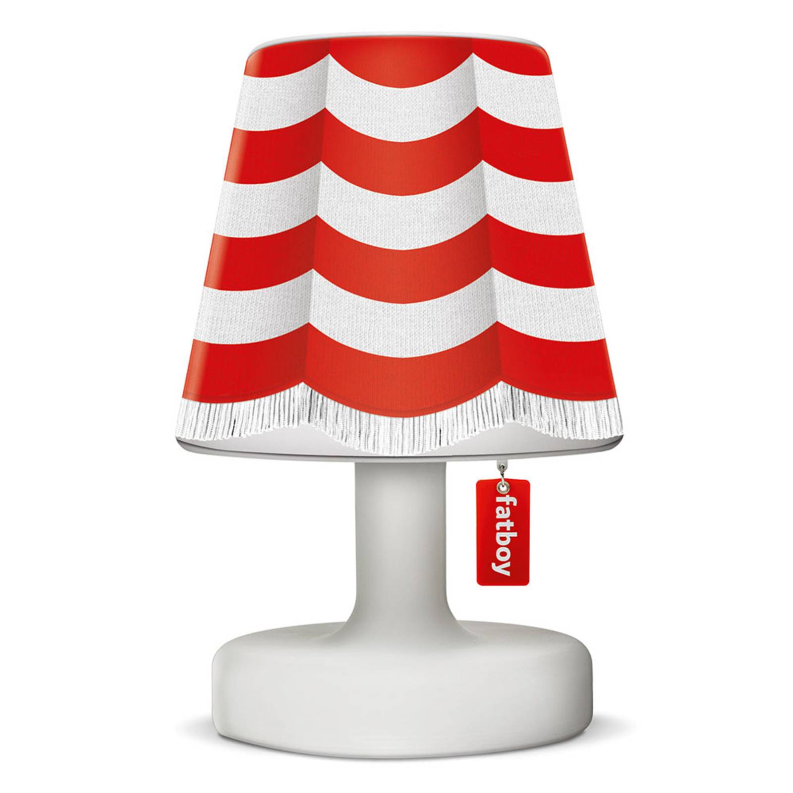 Image of Fatboy Cooper Cappie abat-jour, stripe curtain red 8719773032966