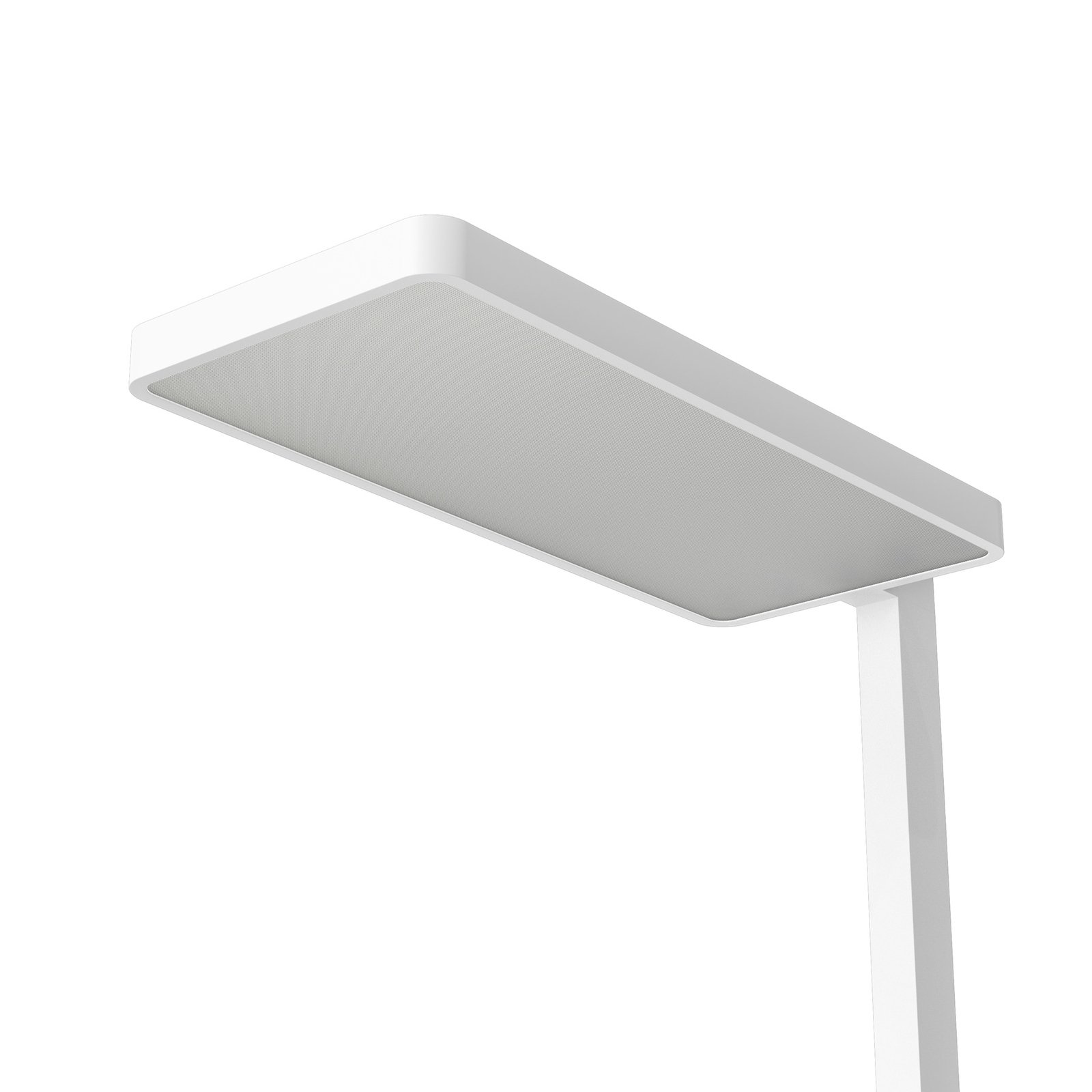 Arcchio LED-gulvlampe Timon, 54W, hvit, høyde 195 cm,