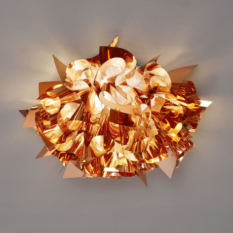 Slamp Veli Design-Deckenleuchte, Ø 53cm, kupfer