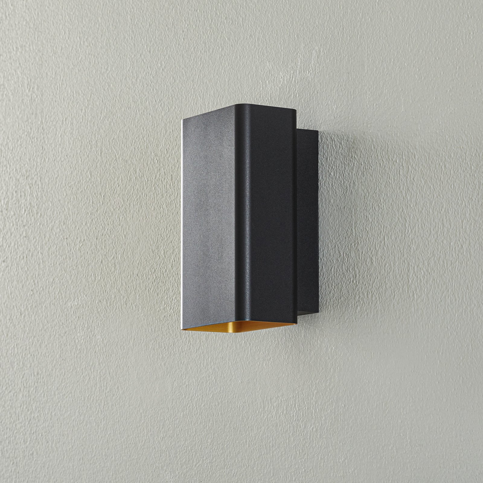 BEGA Studio Line Wandlampe schmal schwarz