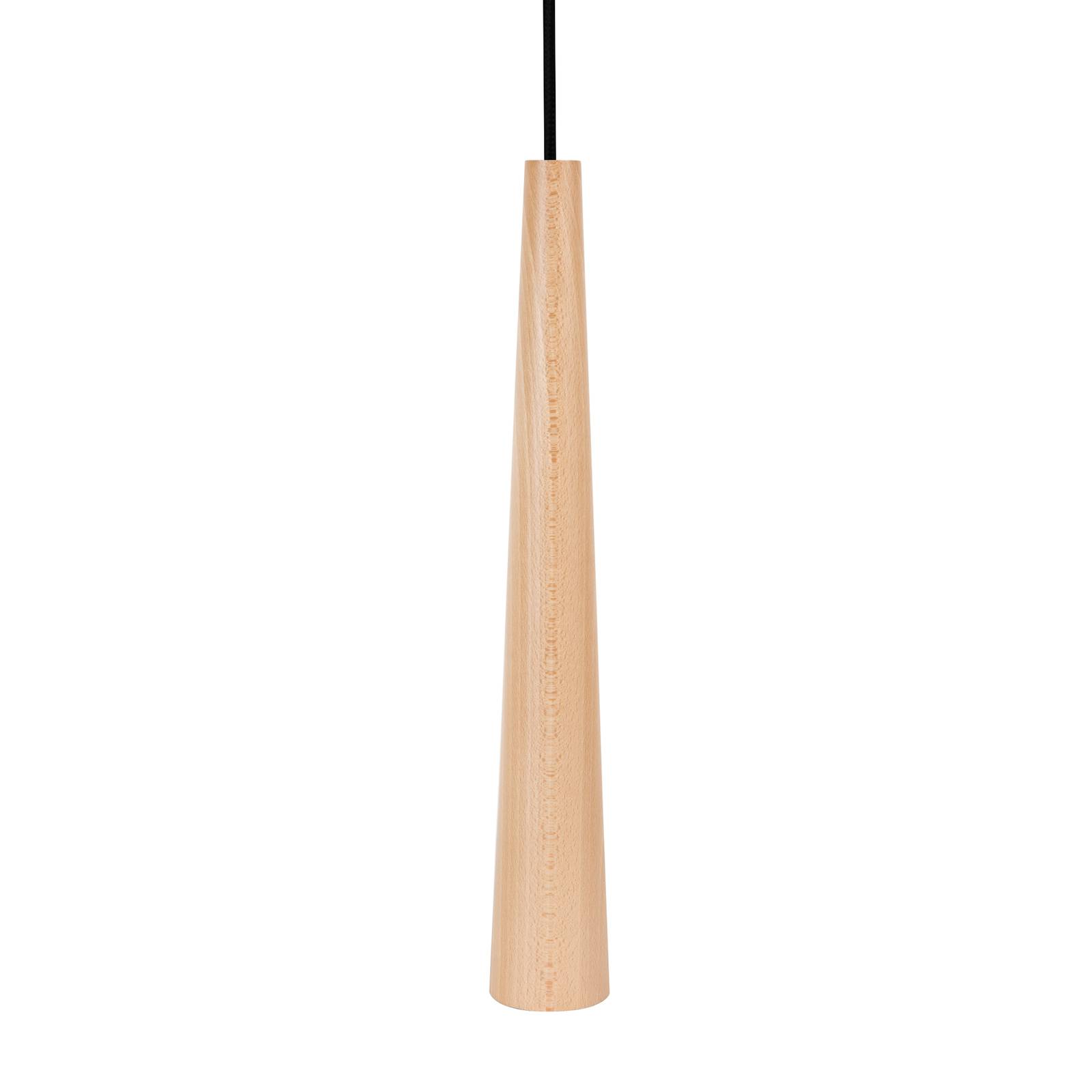 Envolight Wooden Round Cone hanglamp 1-lamp