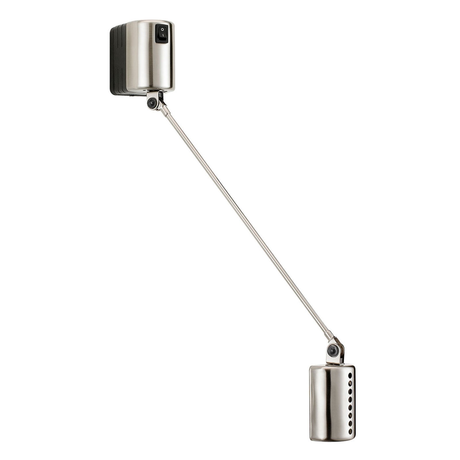 LUMINA Lumina Daphine LED wall light 3,000 K 35 cm nickel, for Living / Dining Room, steel, 5 W, energy efficiency: A+, W: 8 cm