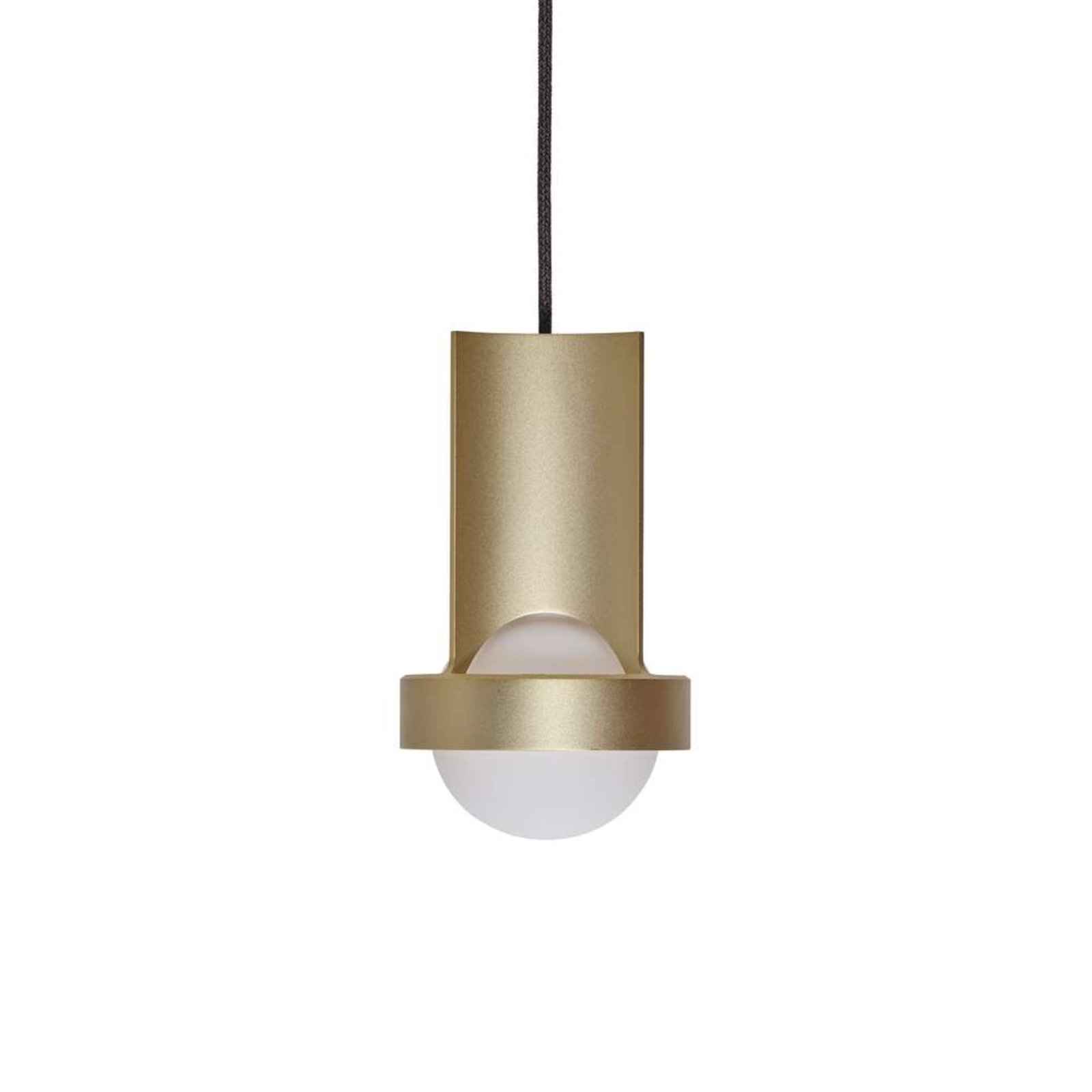 Loop Lustră Pendul Single Small w/Sphere III Gold - Tala