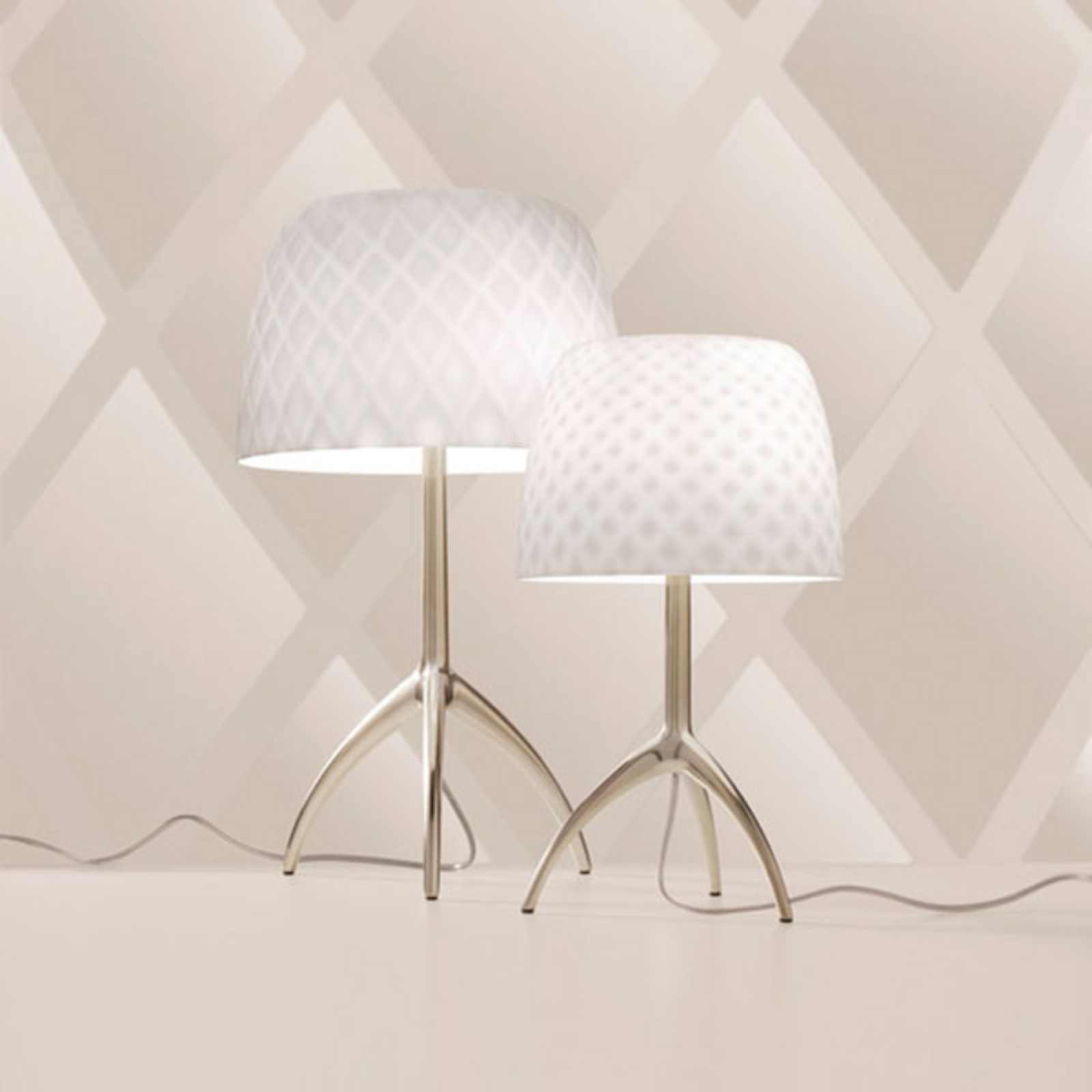 Foscarini Lumiere 30 Pastillenmuster mit Dimmer