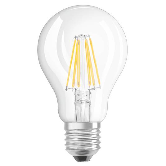 OSRAM LED-lampa E27 7 W varmvit GLOWdim klar