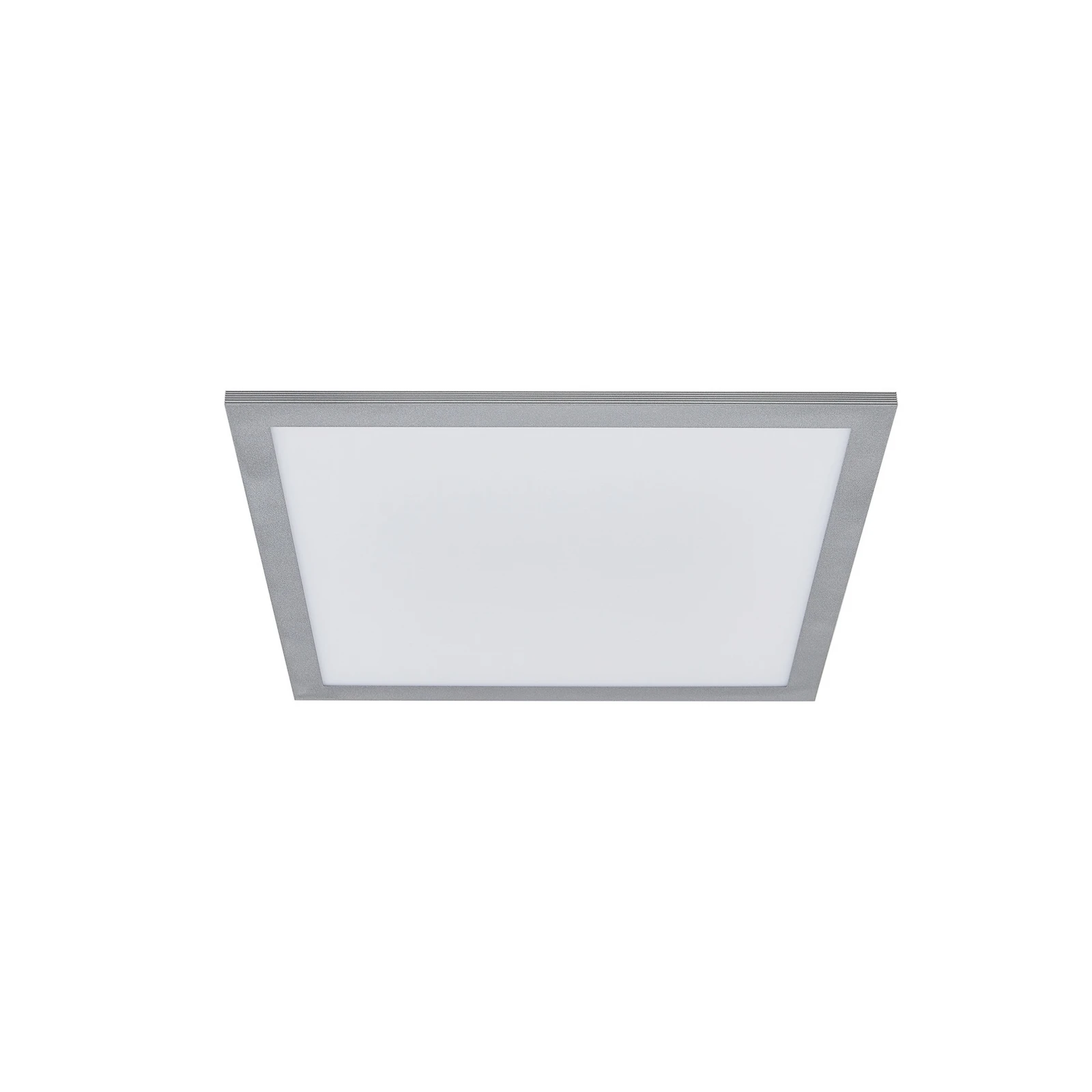 Arcchio LED-Panel Lyndra, 40 cm, silber, Alu, dimmbar, CCT