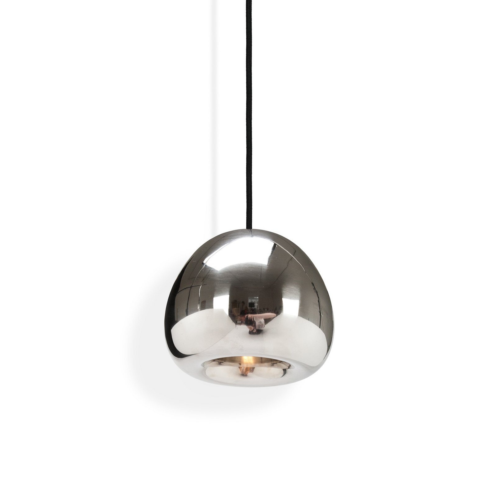 Suspension LED Void mini, couleur chrome, Ø 15 cm - Tom Dixon