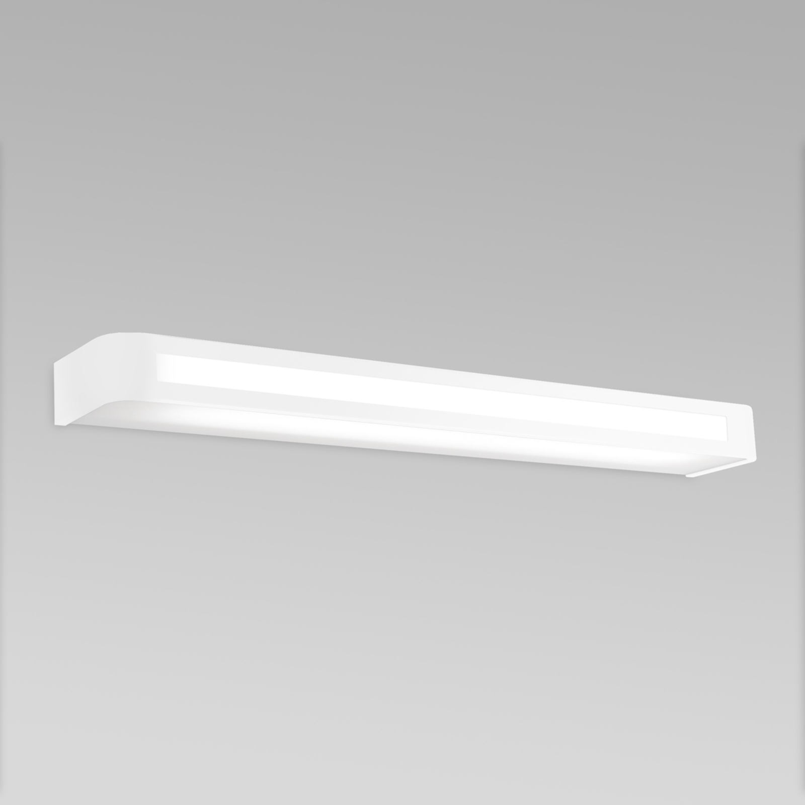 Tidslös LED-vägglampa Arcos, IP20 60 cm, vit
