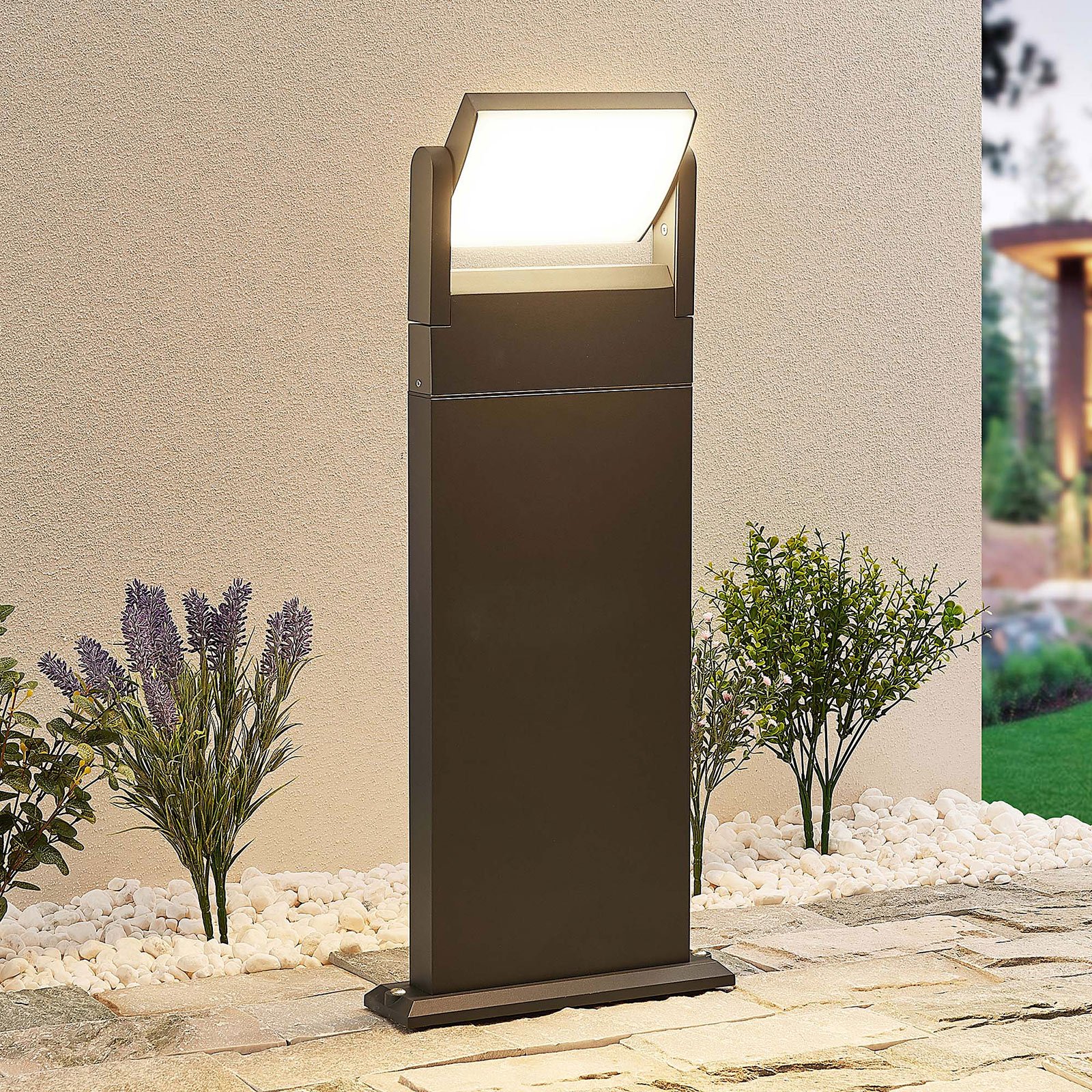Cathalena LED Gartenleuchte Dark Grey - Lindby
