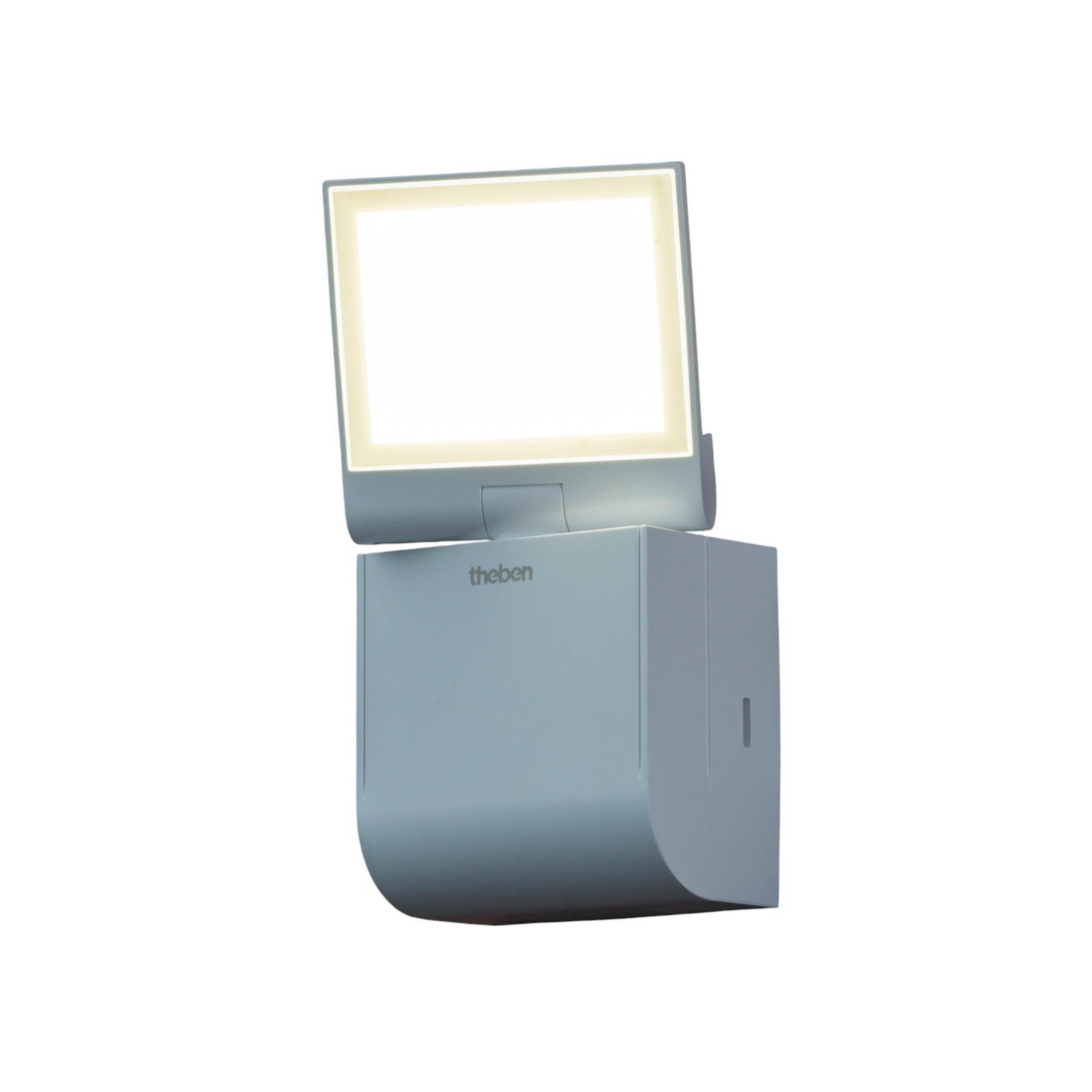 Candeeiro de parede exterior LED Theben theLeda S8-100L, branco, 4000 K