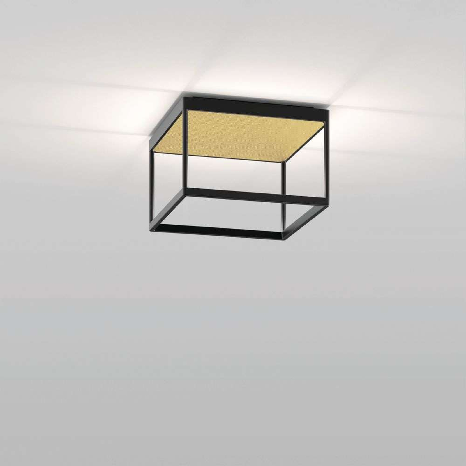 Reflex 2 LED Mennyezeti Lámpa M 200 Black/Pyramid Gold - Serien Lighting