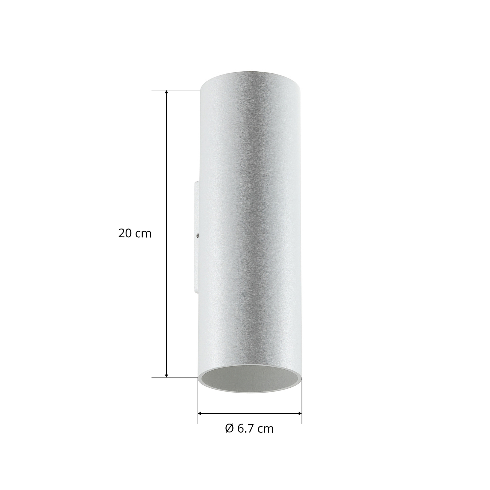 WEVER & DUCRÉ Ray mini 2.0 aplique de pared blanco