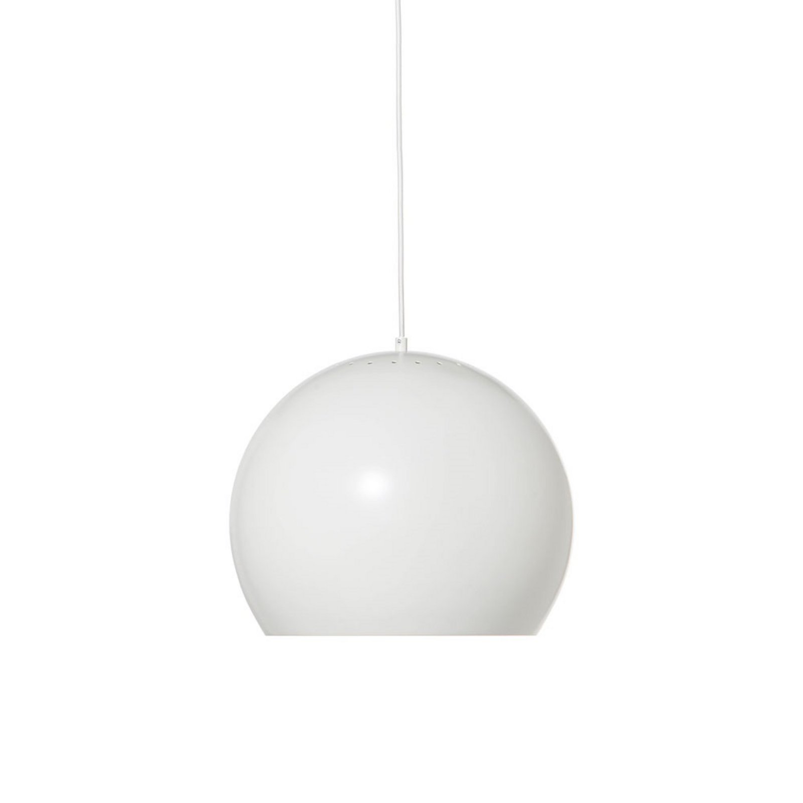 Ball Candeeiro Suspenso Ø40 Matte White - Frandsen