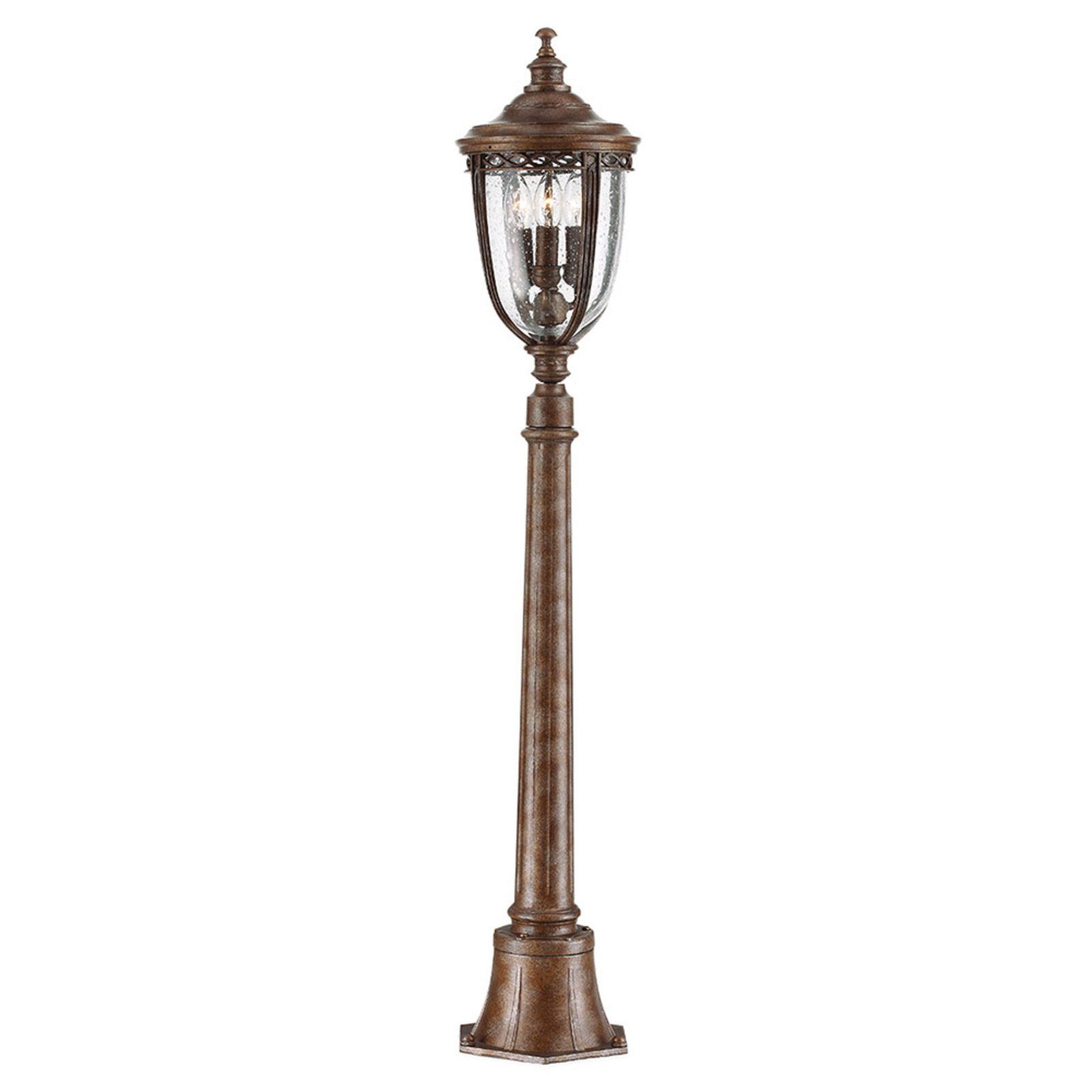 English Bridle path light, bronze