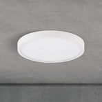 LED ceiling lamp Disc, white Ø 24 cm, CCT, metal/plastic