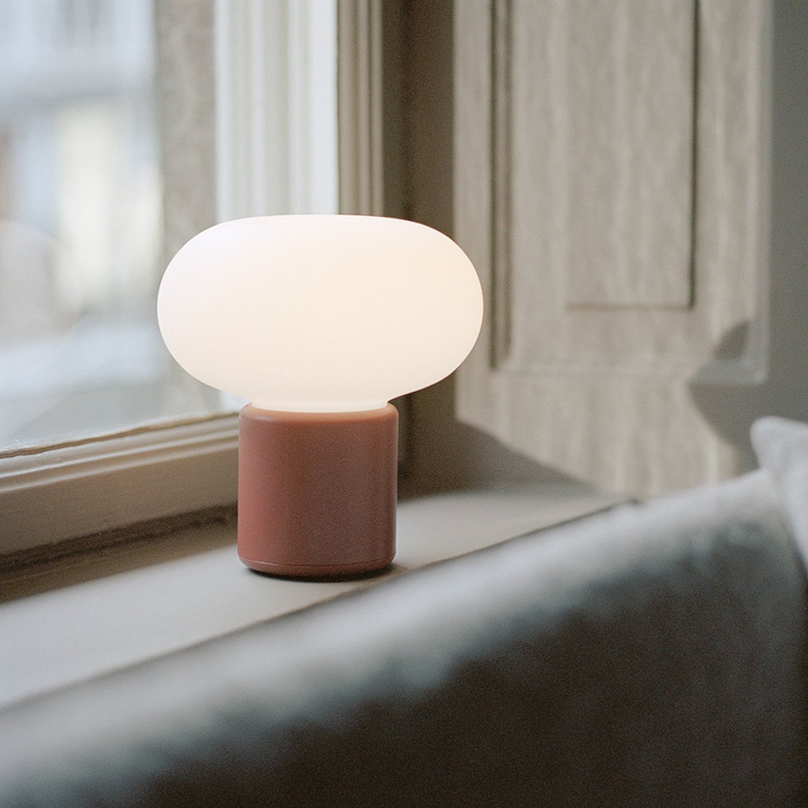 Karl-Johan Portable Table Lamp IP65 Earth Red - New Works