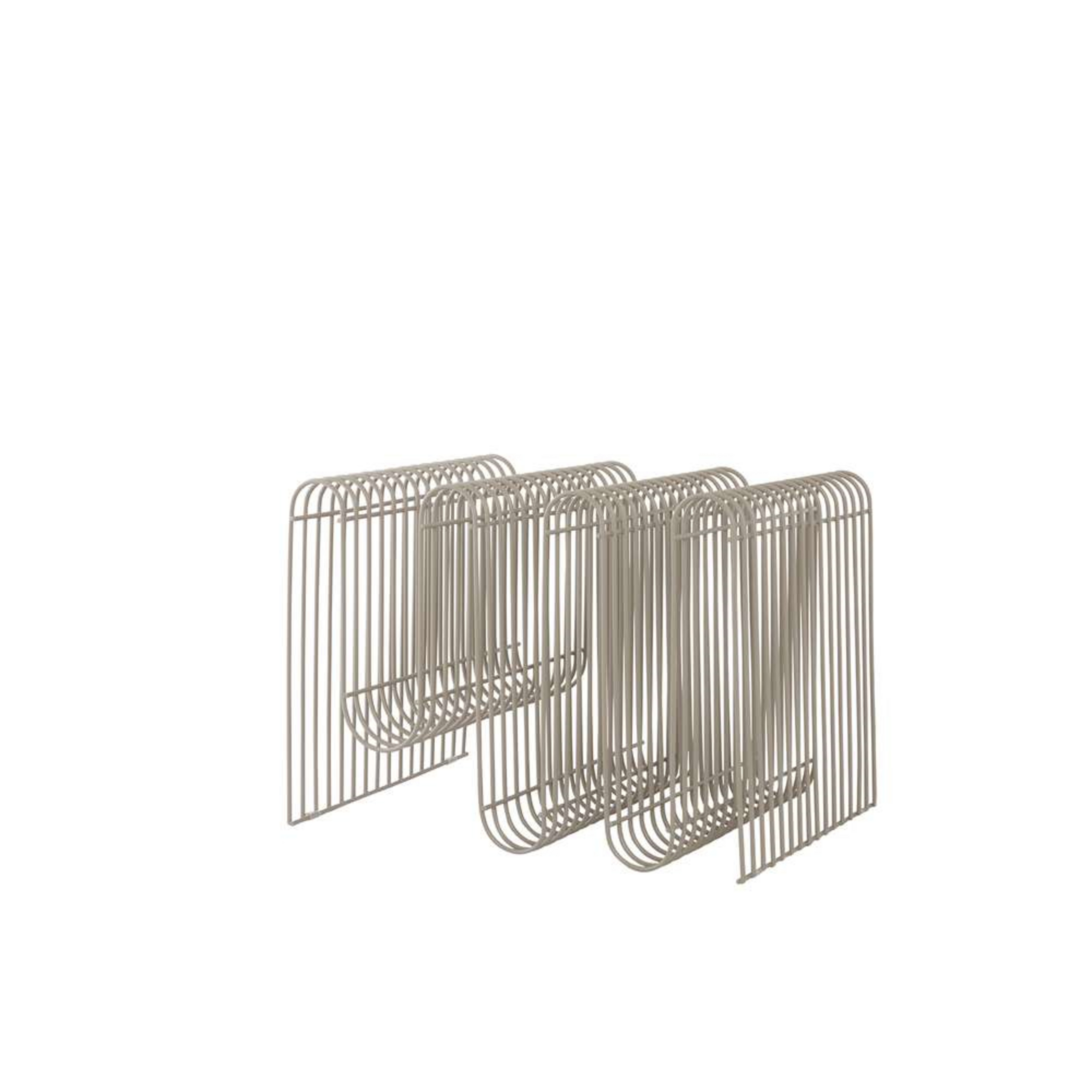 Curva Porte-revues Taupe - AYTM