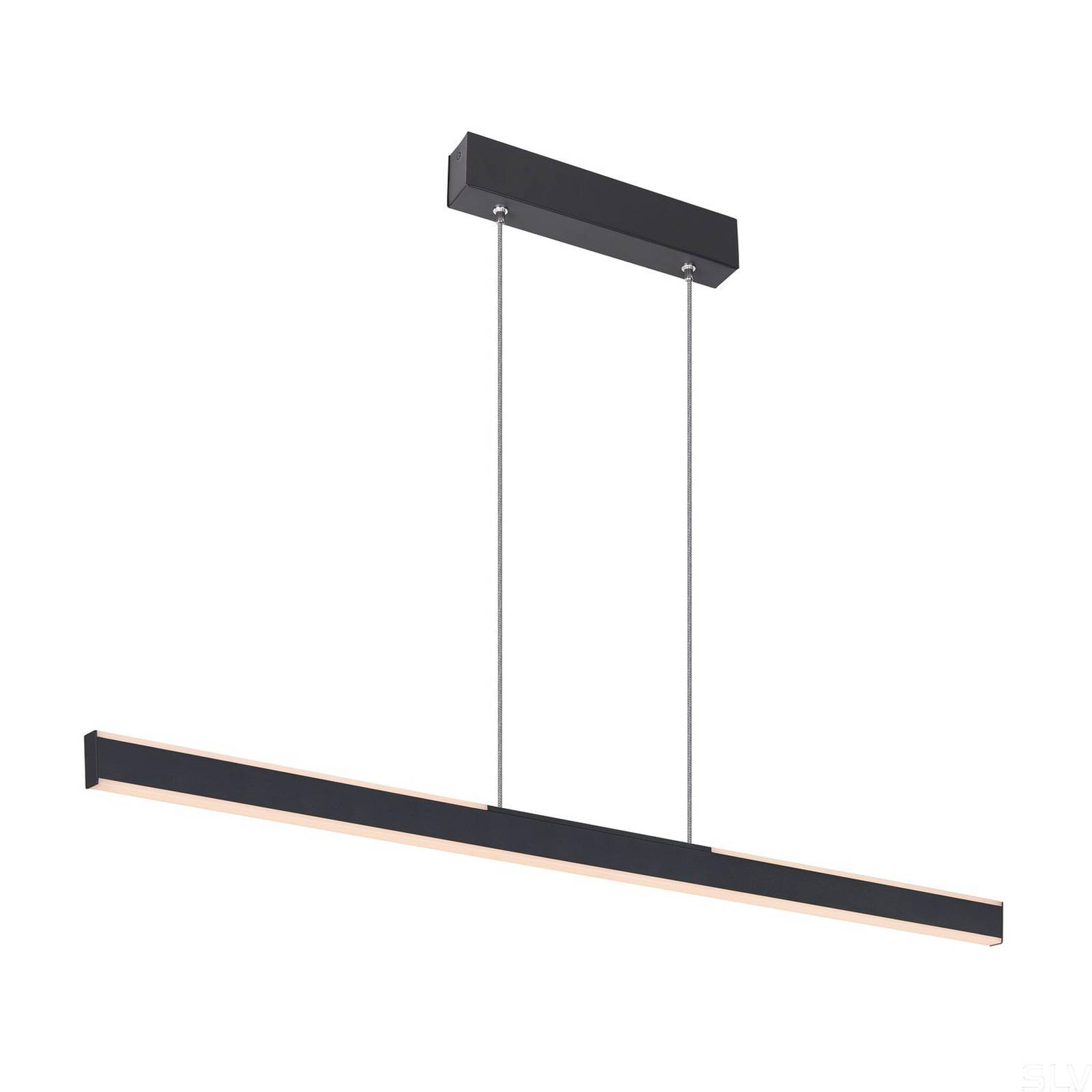 SLV One Linear LED-Hängeleuchte, 104 cm, schwarz