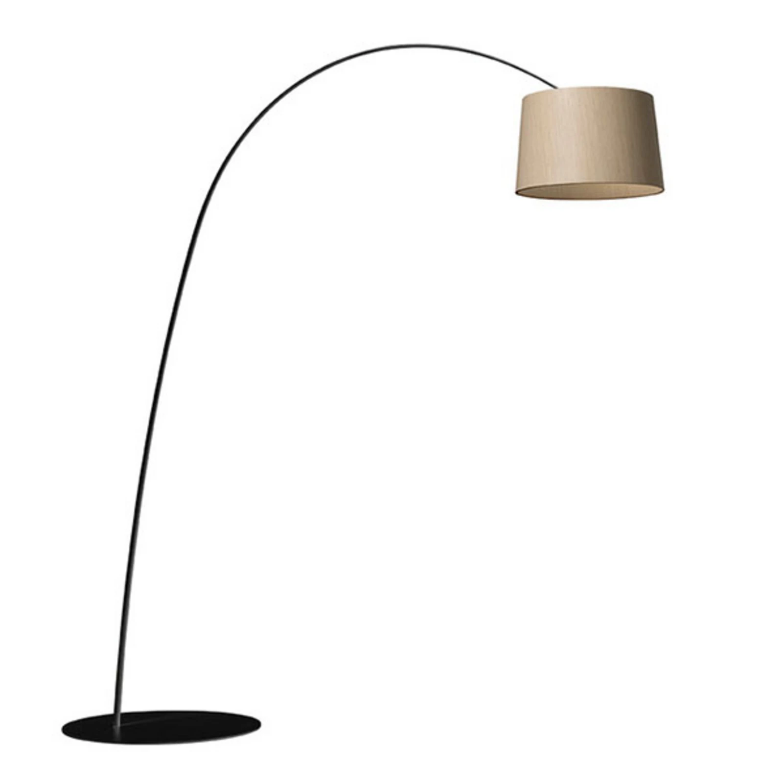 Подова лампа Foscarini Twiggy Wood LED черна