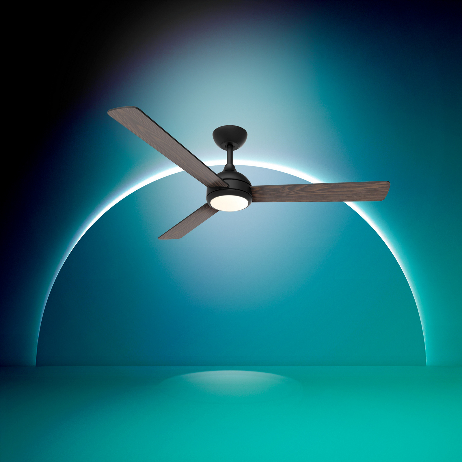 Philips Civx LED stropni ventilator, crna/smeđa, DC, tih Philips Civx LED stropni ventilator, crna/smeđa, DC, tih