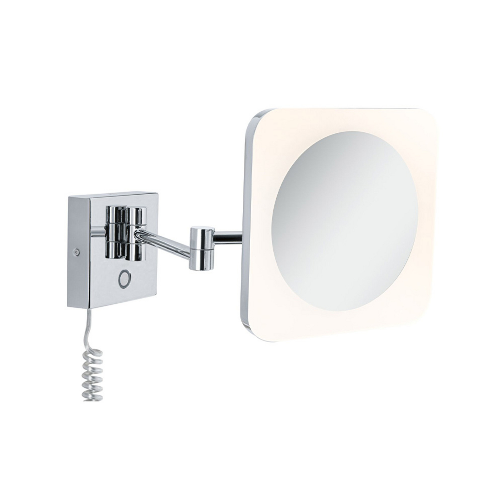 Jora LED Vanity Wall Lamp IP44 Chrome/White/Mirror - Paulmann