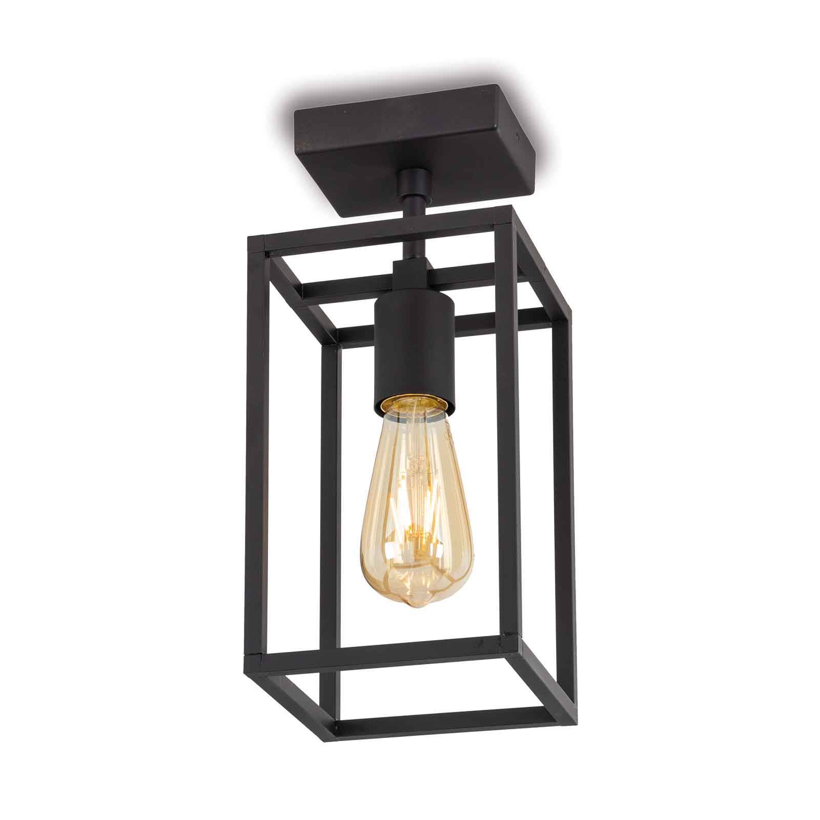 Image of Moretti Luce Plafoniera Cubic³ 3391 nera