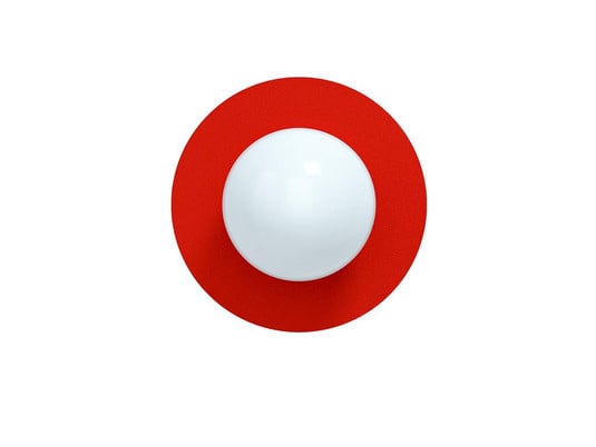 Candy Big Circle 360 L Candeeiro de parede, vermelho - Swedish Ninja