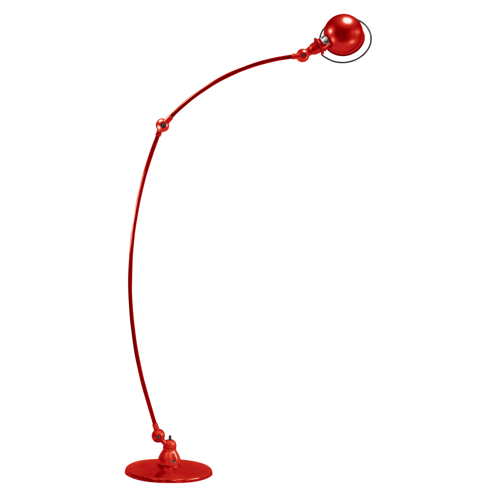 Jieldé Loft C1260 Bogenstehleuchte, rot