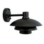 Morph Buiten Wandlamp Ø24 Zwart - DybergLarsen