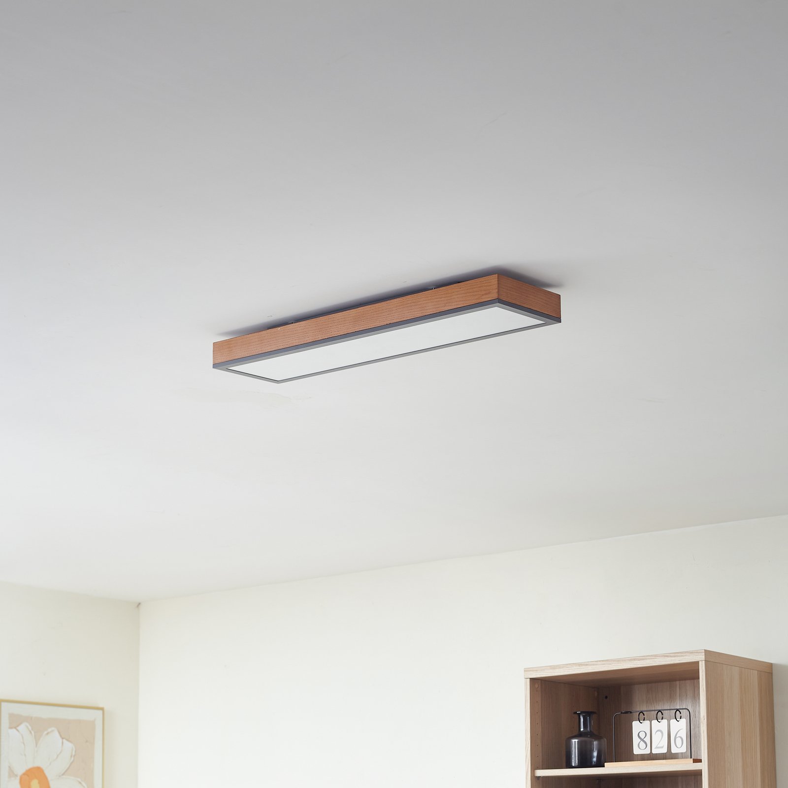 Laviona LED Taklampe L80 Wood/White - Lindby