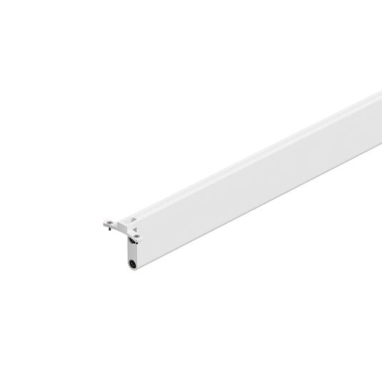 Profilo di giunzione Nivo per montaggio a parete, bianco, 90 cm, metallo - Sigor