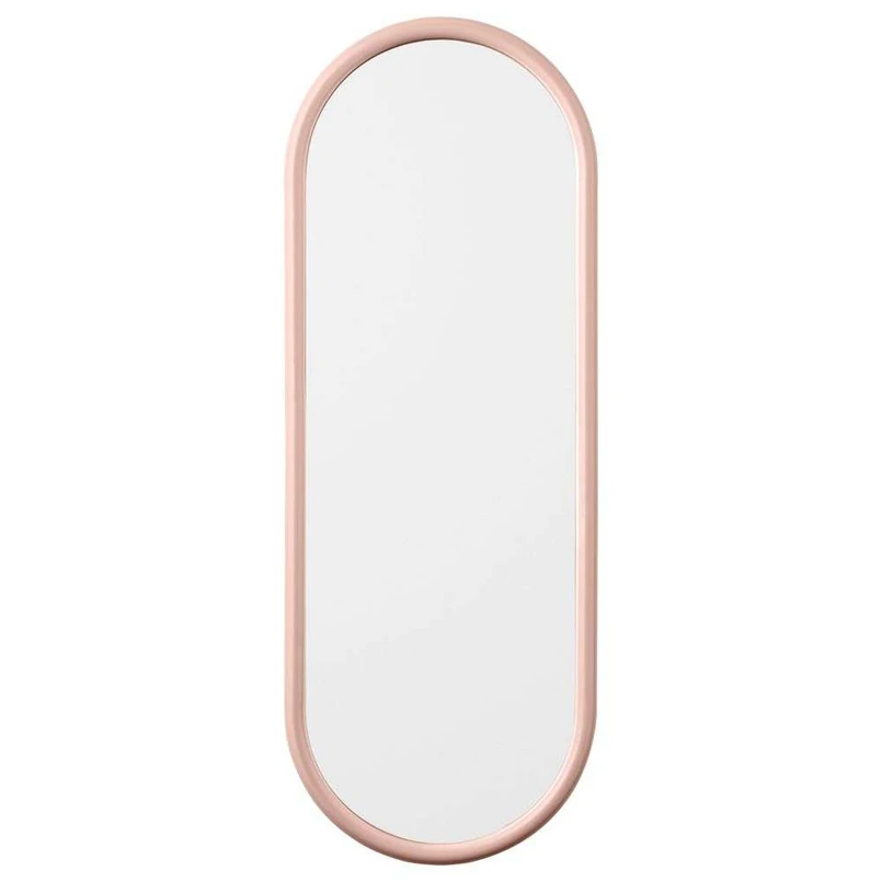AYTM Angui spegel, rosa, höjd 78 cm, glas, stål