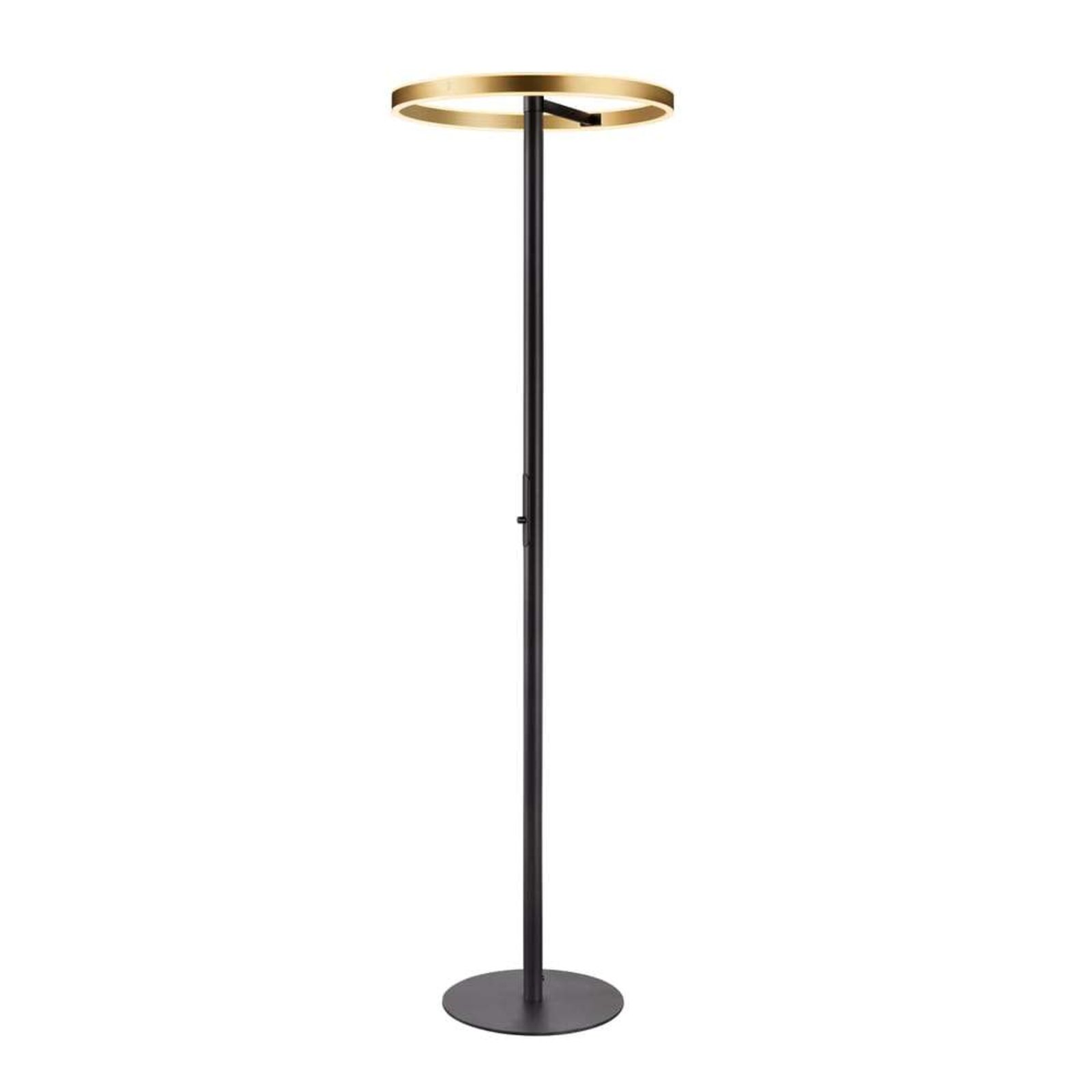 One Straight Lampadar 2700/3000K Black/Brass - SLV