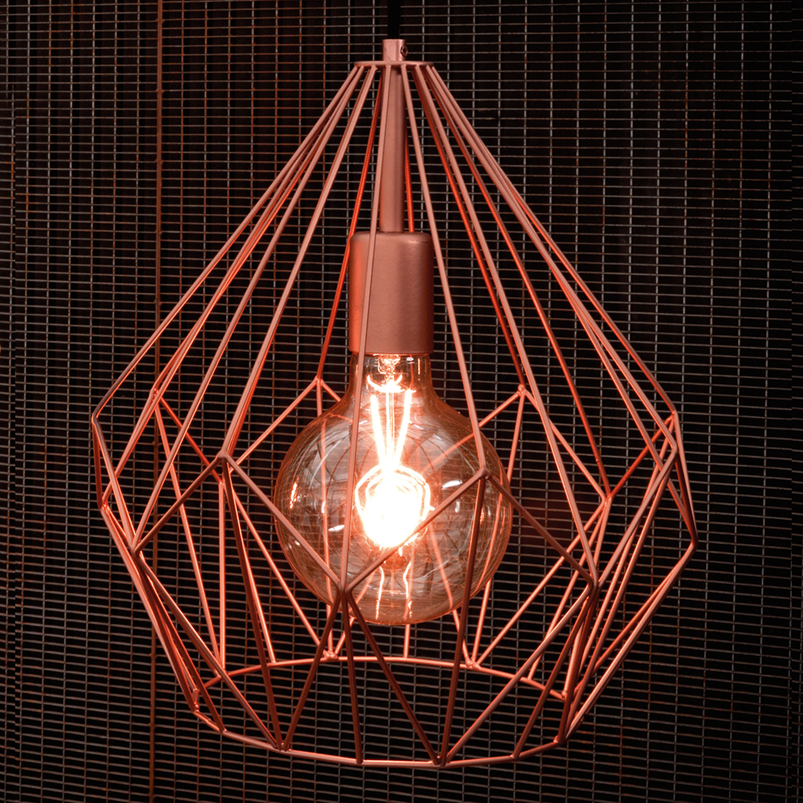 Carlton pendant light in vintage, copper Ø 31 cm