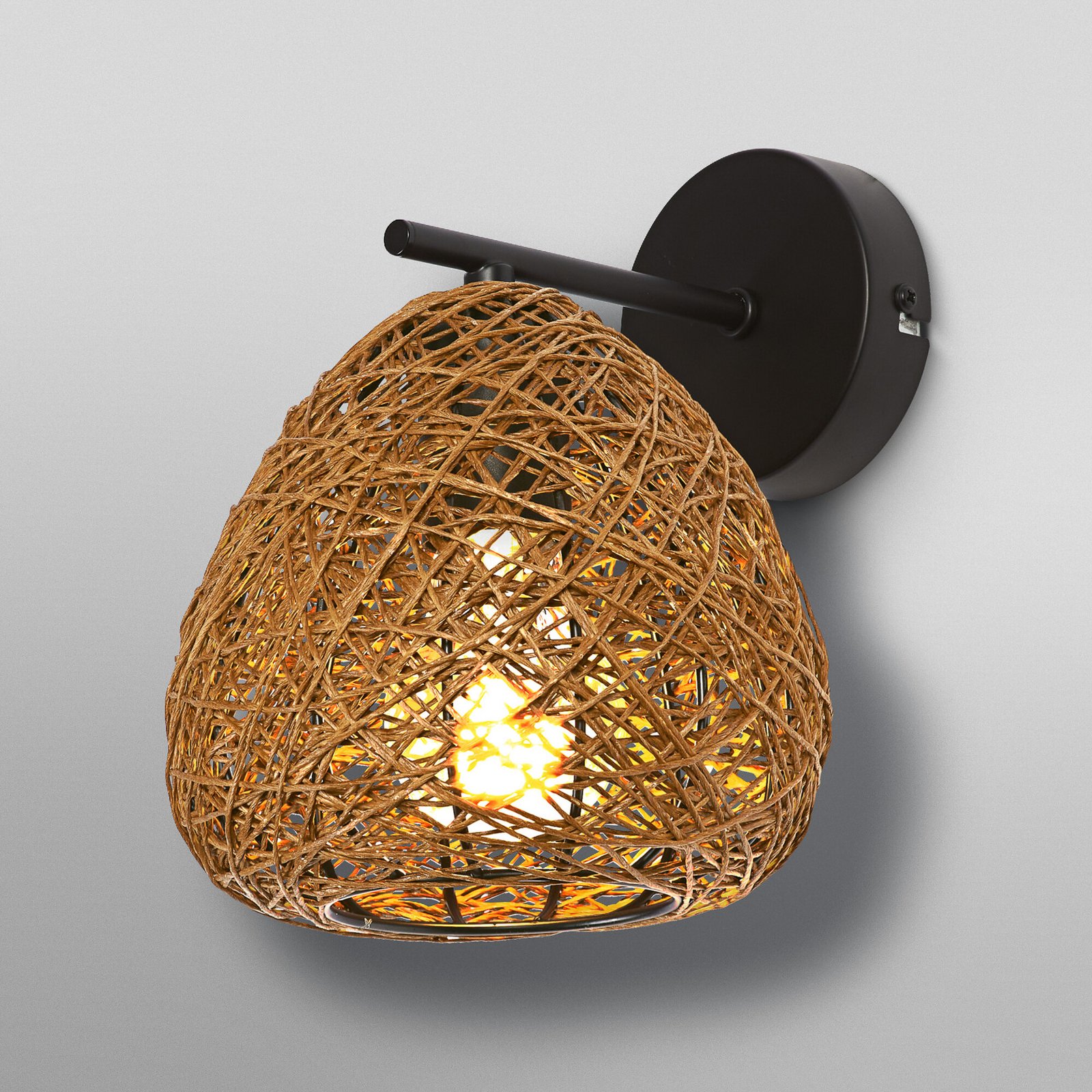 OSRAM zidna svjetiljka Decor Paper Drop, papir, bež, E27