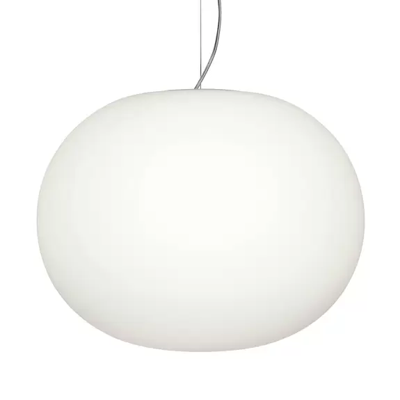 Lampenwelt FLOS Glo-Ball - kugelrunde Hängeleuchte 45 cm