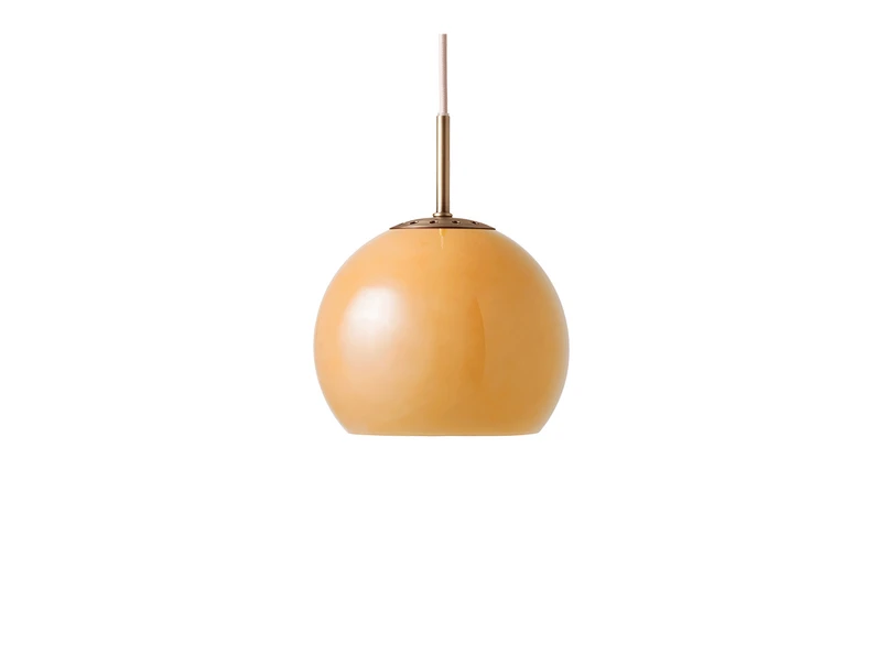 FRANDSEN - Ball Glass Pendelleuchte Ø18 Bernstein