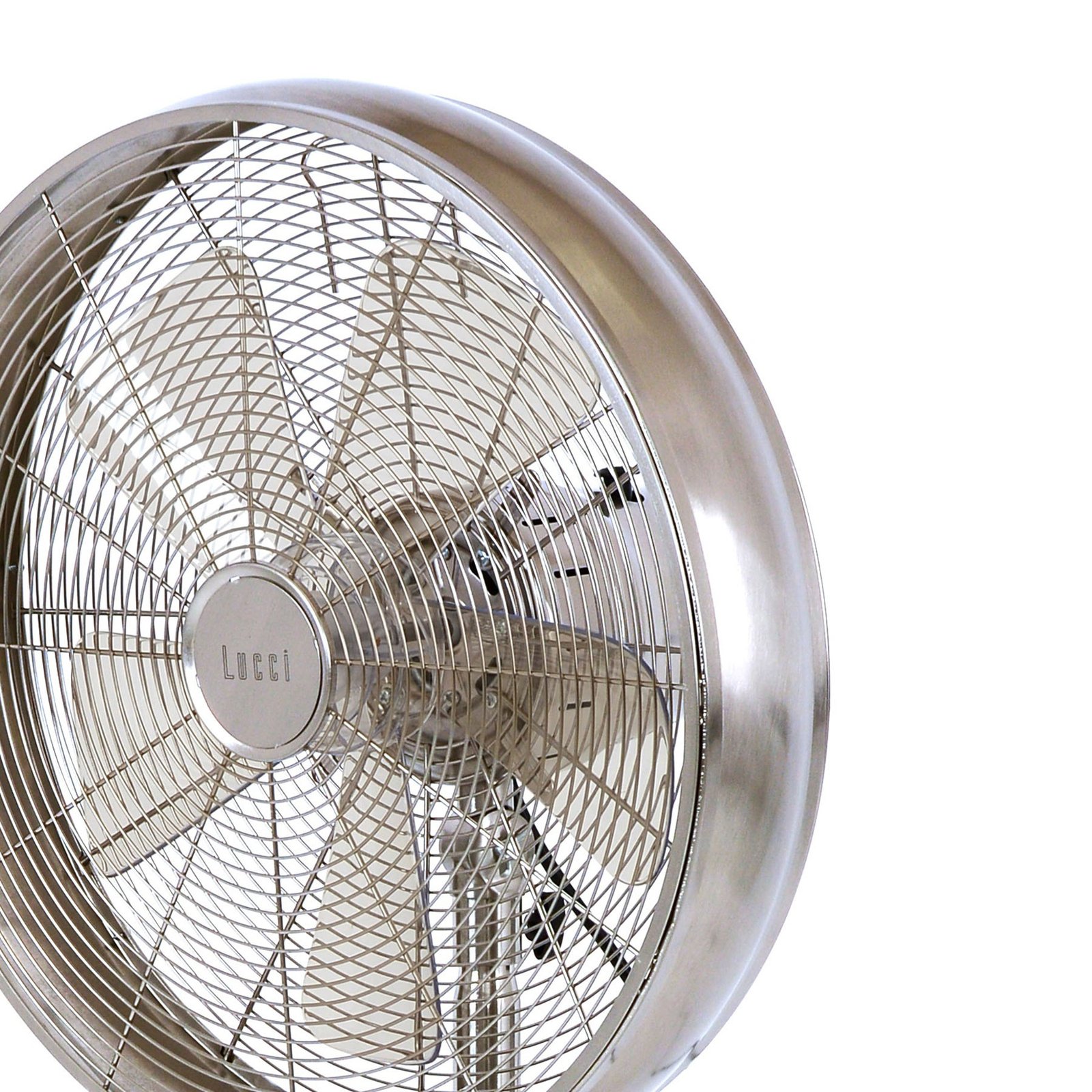Вентилатор на пиедестал Beacon Breeze, цвят хром, кръгла основа, тих
